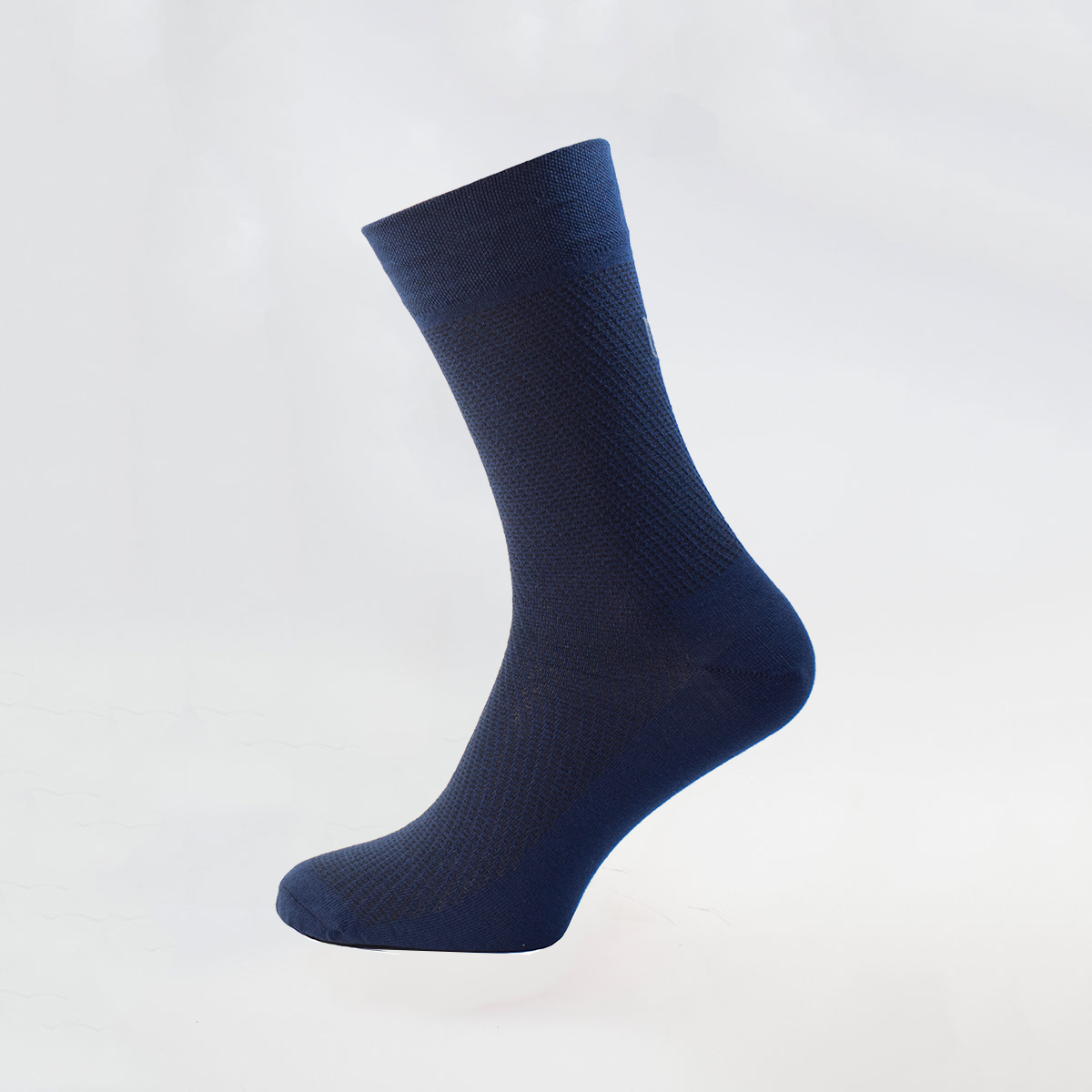 High Level Business Socks Blue Cashmere