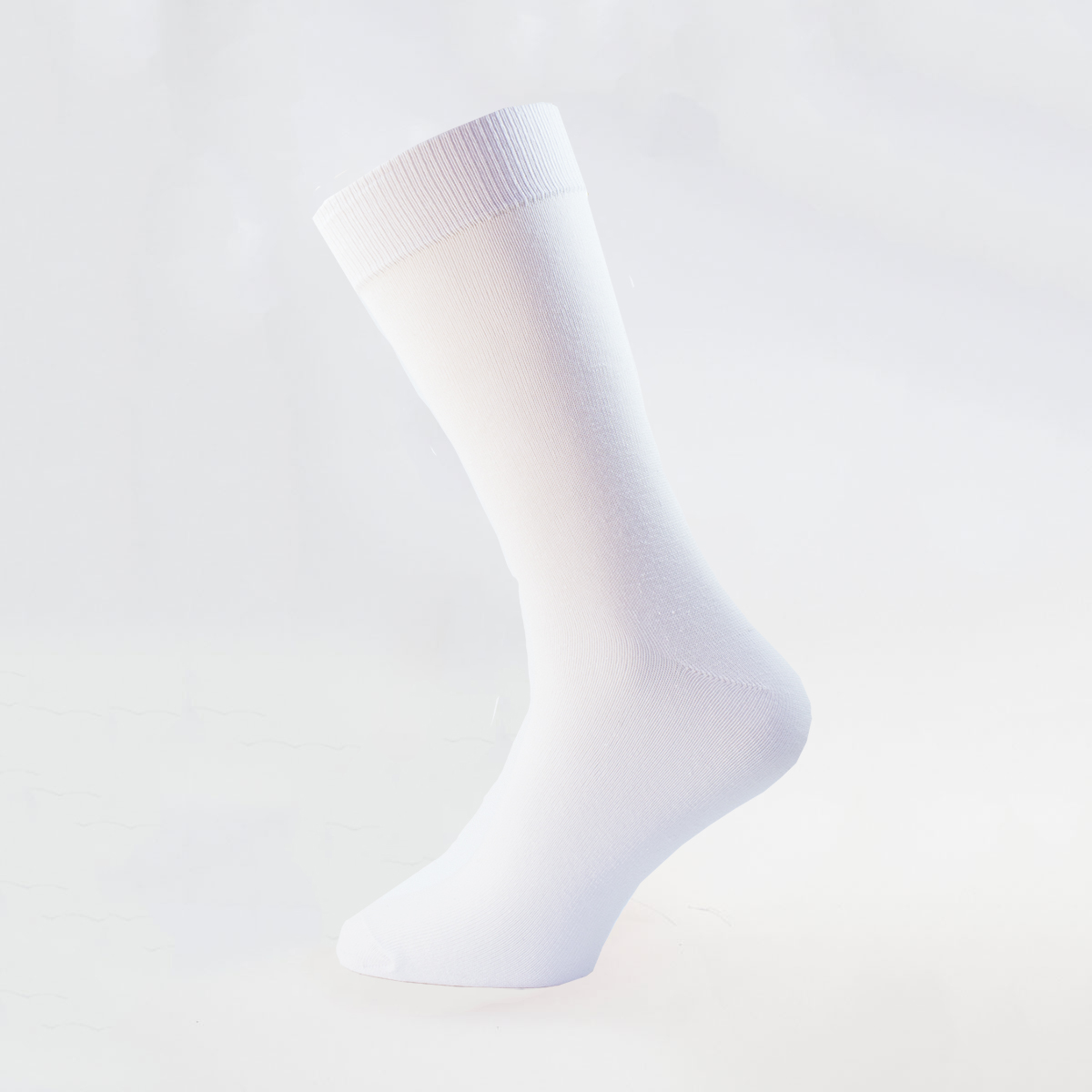 White Dress Socks High Quality Combed Cotton